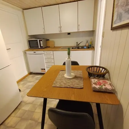 Koselig Liten Med Hyggelig Uteplass