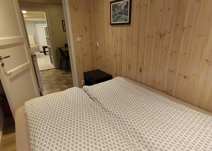Koselig Liten Med Hyggelig Uteplass Apartamento *